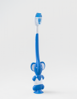 Детская зубная щётка с песочными часиками (голубая) Эксклюзивные разработки ТМ МейТан MeiTan