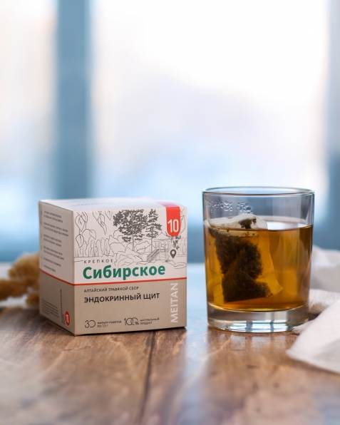 Алтайский травяной сбор №10 «ЭНДОКРИННЫЙ ЩИТ» «Крепкое сибирское» MeiTan