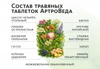 Аюрведические травяные таблетки «АртроВеда»: для опорно-двигательного аппарата Indo Medica MeiTan