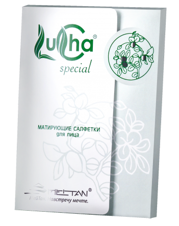 Матирующие салфетки для лица Lu Cha Special MeiTan