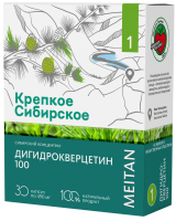 Биологически активная добавка к пище Сибирский концентрат №1 «ДИГИДРОКВЕРЦЕТИН 100» «Крепкое сибирское» MeiTan