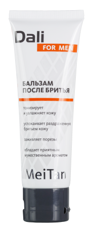 Бальзам после бритья с успокаивающим эффектом DALI for men MeiTan