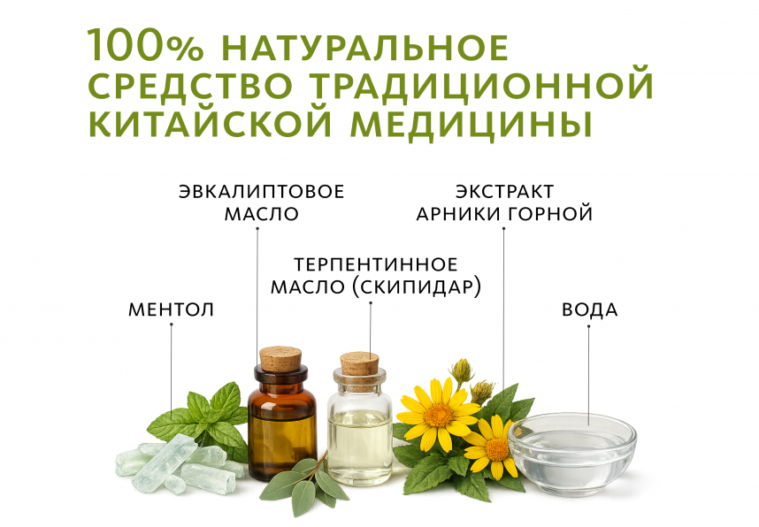 Био-спрей для тела «Чжитун» Doctor Van Tao Traditional Chinese Medicine MeiTan