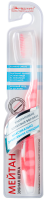 Toothbrush with Silk Threads (pink) Exclusive Developments by MeiTan Trademark MeiTan