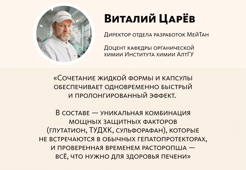 Комплекс для печени Liver-Duo (монодозы + капсулы) MEITANGreen MeiTan