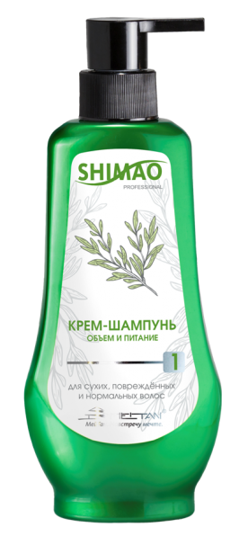 Крем-шампунь для сухих, поврежденных и нормальных волос «Объем и питание» с розмарином SHI MAO MeiTan