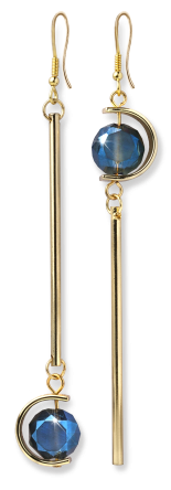 Серьги асимметричные «Снежная королева», 1 комплект MeiTan style MeiTan