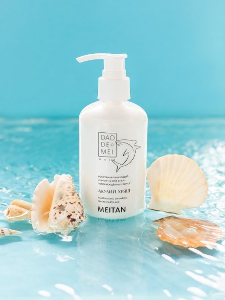 Восстанавливающий шампунь «Акулий хрящ» Dao De Mei. Hair MeiTan