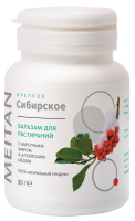 Бальзам для растираний с барсучьим жиром «Крепкое сибирское» MeiTan