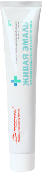 Зубная паста «Живая эмаль» №1 Природное восстановление и осветление эмали Живая эмаль MeiTan