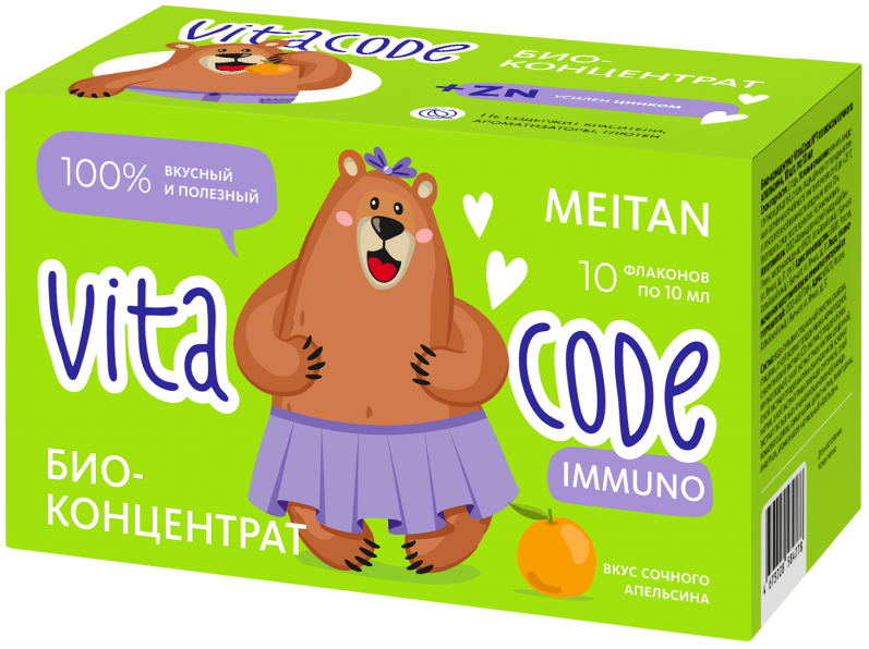 Био-концентрат VitaCode Immuno MEITANGreen MeiTan