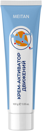 Крем-активатор движений ПРИ АРТРИТАХ И БОЛЯХ В СУСТАВАХ Indo Medica MeiTan