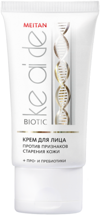 Крем для лица против признаков старения кожи с про- и пребиотиками Ke ai De biotic MeiTan