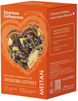 Вкусовой травяной чай «Любовь согреет» «Крепкое сибирское» MeiTan