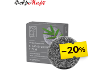 Твёрдый шампунь с бамбуковым углём Dao De Mei. Hair MeiTan