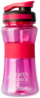 Water Bottle «Health & Beauty» pink Exclusive Developments by MeiTan Trademark MeiTan