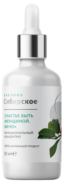 Функциональный концентрат СЧАСТЬЕ БЫТЬ ЖЕНЩИНОЙ. МЕНО+ «Крепкое сибирское» MeiTan