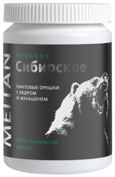 Пантовые орешки с кедром и женьшенем