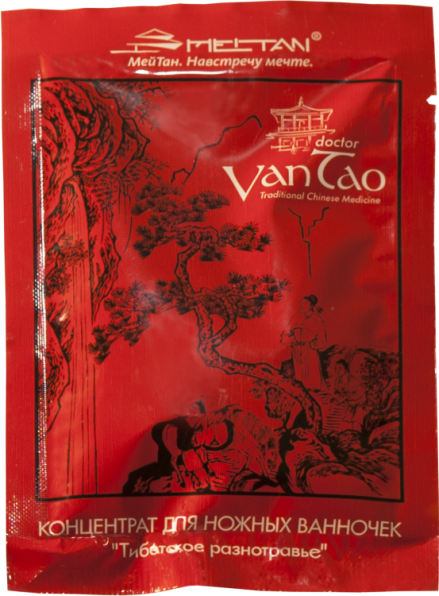 «Тибетское разнотравье» концентрат для ножных ванночек  Doctor Van Tao Traditional Chinese Medicine MeiTan
