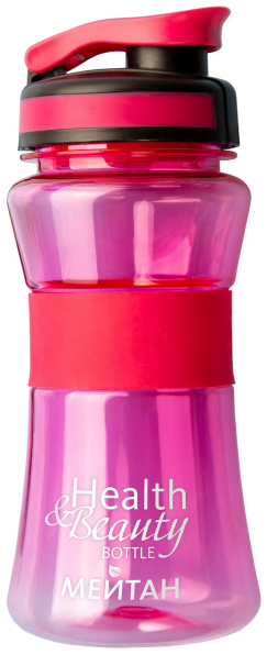 Бутылка для воды Health&Beauty розовая Эксклюзивные разработки от МейТан MeiTan