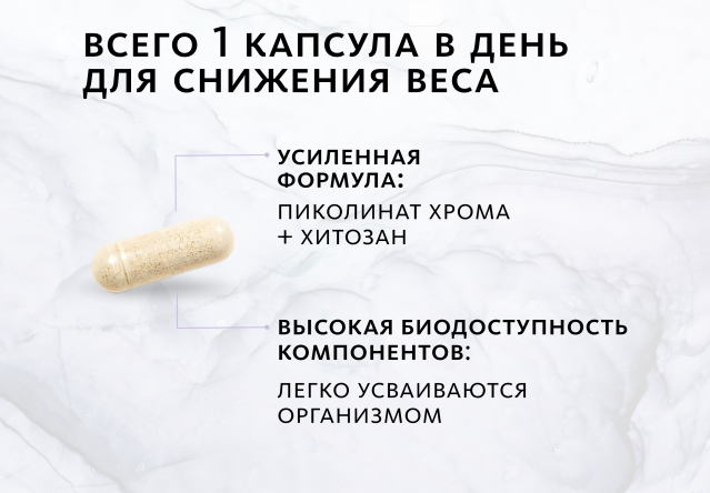 Биологически активная добавка к пище Chromium Picolinate & Chitosan (Пиколинат Хрома и Хитозан) NutriTOP MeiTan
