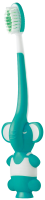 Детская зубная щётка с песочными часиками (зелёная) Живая эмаль MeiTan