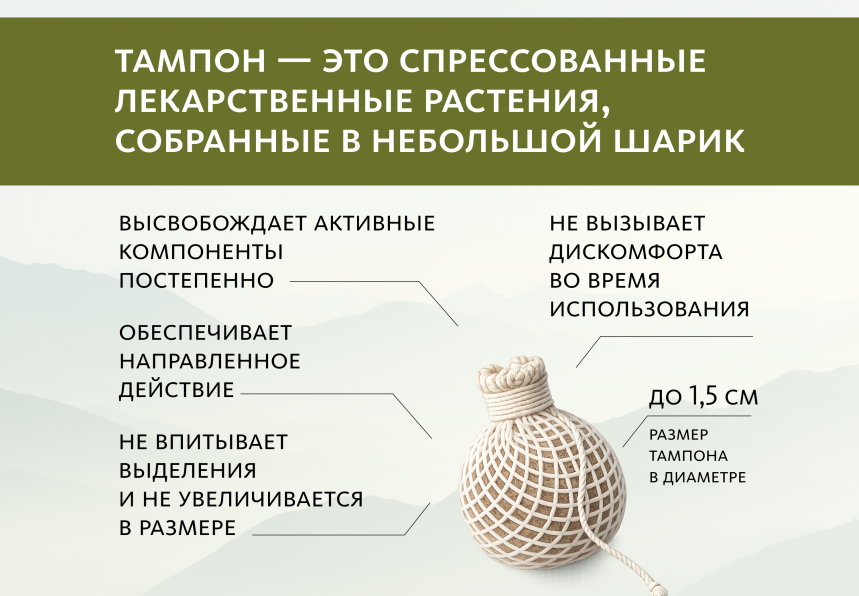 Гигиенический тампон «Лу Ли» Doctor Van Tao Traditional Chinese Medicine MeiTan