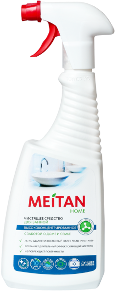 Высококонцентрированное чистящее средство для ванной MeiTan HOME MeiTan