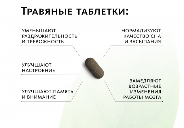 Аюрведические травяные таблетки «НейроВеда»: антистресс и работоспособность Indo Medica MeiTan