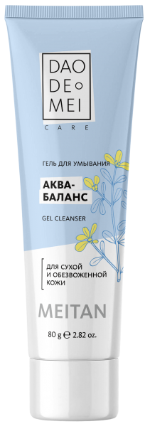 Гель для умывания «АКВА-БАЛАНС» Dao De Mei. Очищение и тонизирование MeiTan