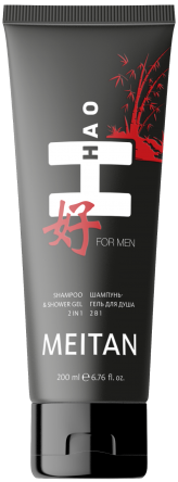 Шампунь-гель для душа 2 в 1 HAO for men MeiTan