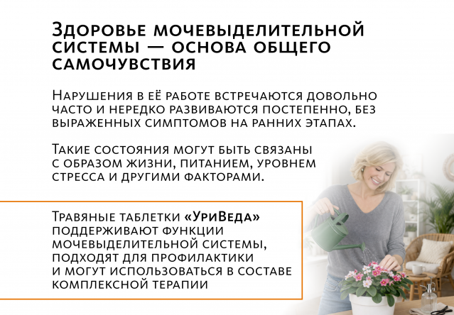 Аюрведические травяные таблетки «УриВеда плюс»: для почек и мочевого пузыря Indo Medica MeiTan