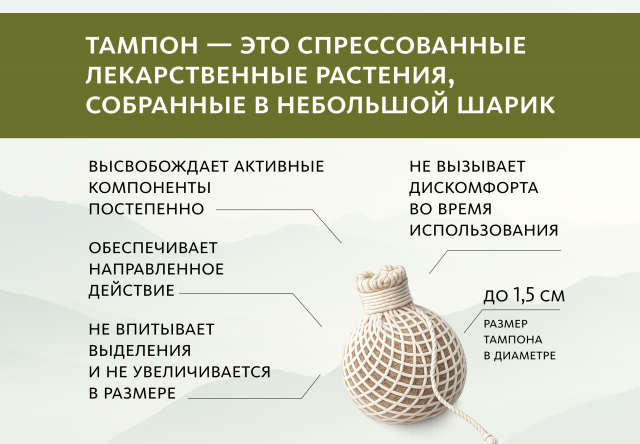 Гигиенический тампон «Лу Ли» Doctor Van Tao Traditional Chinese Medicine MeiTan