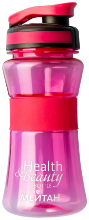Бутылка для воды Health&Beauty розовая Эксклюзивные разработки от МейТан MeiTan