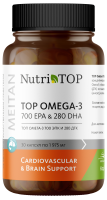 Биологически активная добавка к пище TOP Omega-3 700 EPA & 280 DHA (ТОП Омега-3 700 ЭПК и 280 ДГК) NutriTOP MeiTan