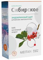 «ЭНДОКРИННЫЙ ЩИТ» алтайские фитокапсулы №11, 60 шт. «Крепкое сибирское» MeiTan