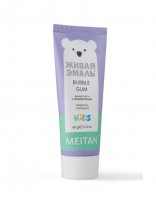 Зубная паста с пробиотиками BUBBLE GUM Живая эмаль MeiTan