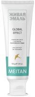 Зубная гель-паста с экстрактом ласточкиного гнезда GLOBAL EFFECT Живая эмаль MeiTan