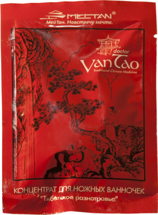 «Тибетское разнотравье» концентрат для ножных ванночек  Doctor Van Tao Traditional Chinese Medicine MeiTan