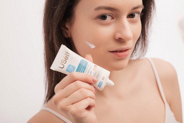 Крем для лица USelf c экстрактом лунного кактуса SPF15 USelf MeiTan