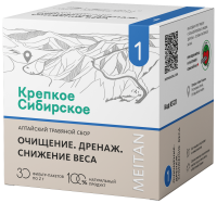 Алтайский травяной сбор для похудения №1 ОЧИЩЕНИЕ. ДРЕНАЖ. СНИЖЕНИЕ ВЕСА «Крепкое сибирское» MeiTan