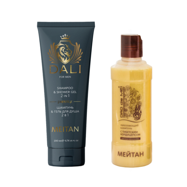 Набор шампуней «Для нее и для него» DALI for men MeiTan