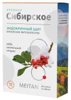«ЭНДОКРИННЫЙ ЩИТ» алтайские фитокапсулы №11, 60 шт. «Крепкое сибирское» MeiTan