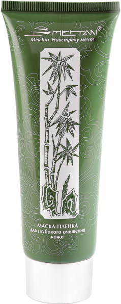 Черная маска-пленка для глубокого очищения кожи с бамбуковым углем Домашний салон красоты MeiTan