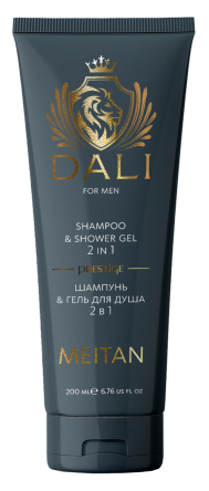 Шампунь-гель для душа 2 в 1 Prestige Dali for men PRESTIGE MeiTan