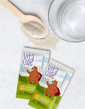 Концентрат Vita Code ДЛЯ КРЕПКОГО ИММУНИТЕТА «Крепкое сибирское» MeiTan