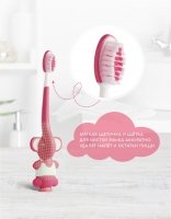 Kids Toothbrush with Hourglass (pink) Exclusive Developments by MeiTan Trademark MeiTan