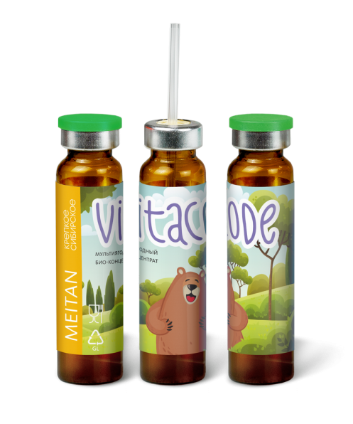 VitaCode мультиягодный био-концентрат «Крепкое сибирское» MeiTan