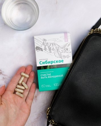 «СЧАСТЬЕ БЫТЬ ЖЕНЩИНОЙ» №2 алтайские фитокапсулы, 60 шт. «Крепкое сибирское» MeiTan