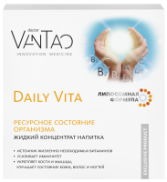 Daily Vita – витаминный комплекс, жидкий концентрат напитка , 15 шт. (коробка) Doctor Van Tao. Innovation Medicine MeiTan